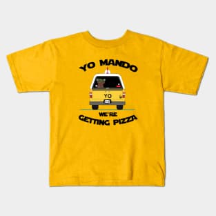 Truck Pizza Kids T-Shirt